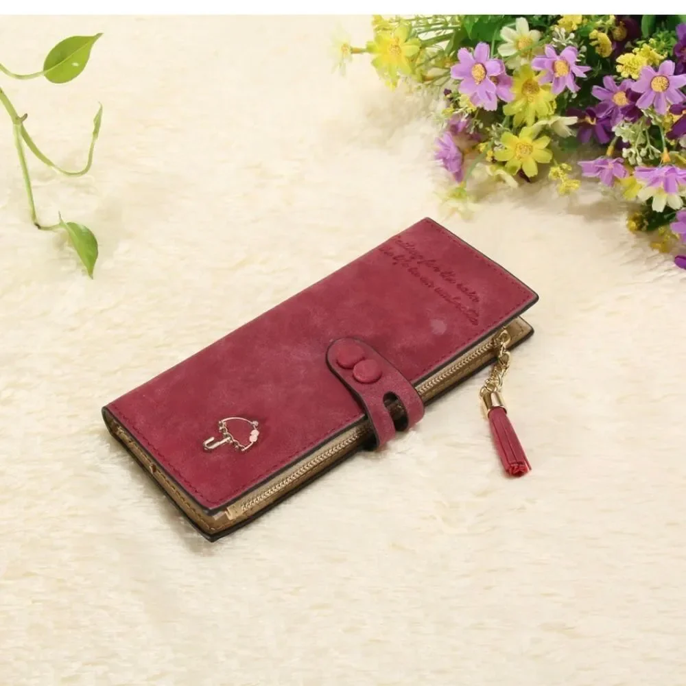 Large Capacity Clutch For Women Ladies Credit Card Holder Cash Phone Handbag US